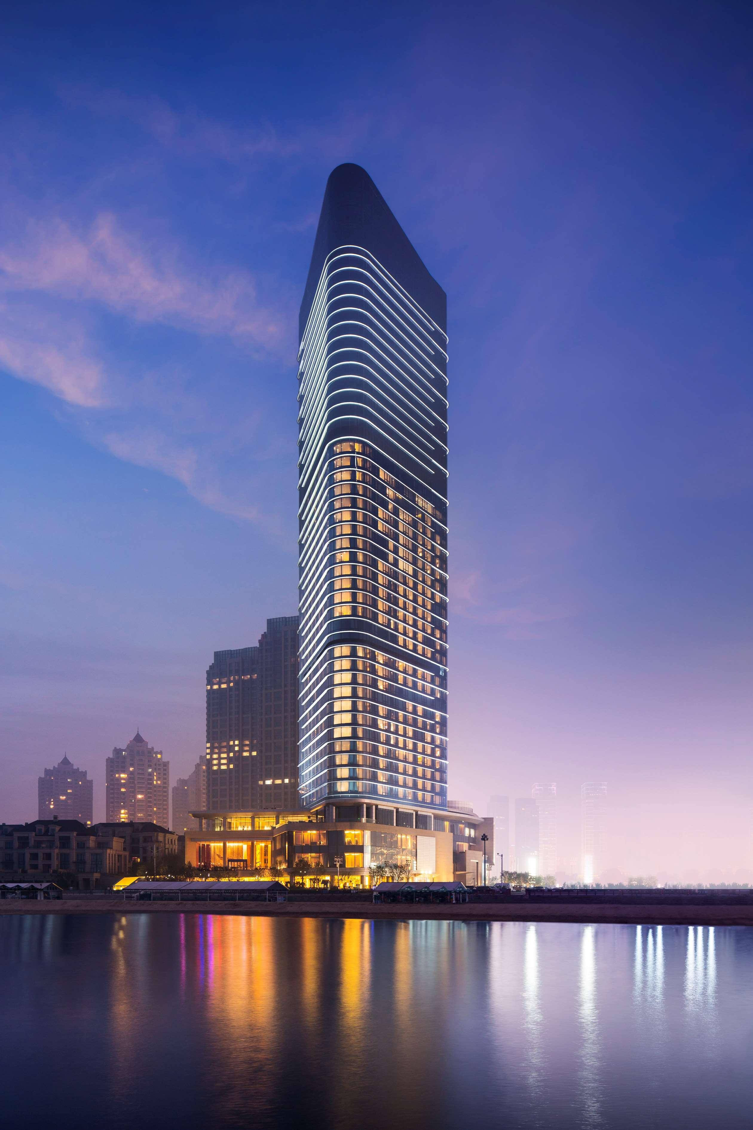 Hotel Grand Hyatt Dalian Exterior foto